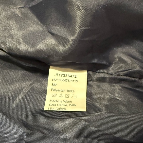 Girls Double Breasted Pocket Patched Overcoat Size 7Y Kid’s Size Classic Chic - Picture 6 of 9